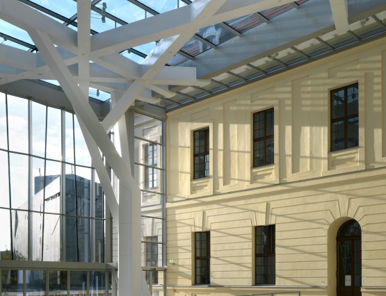 Glass Courtyard, Jewish Museum Berlin