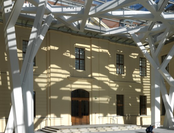 Glass Courtyard, Jewish Museum Berlin