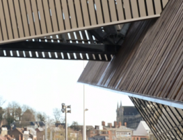 Tour of the Mons Congress Center with Daniel Libeskind by Spirit of Space